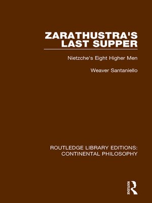 cover image of Zarathustra's Last Supper